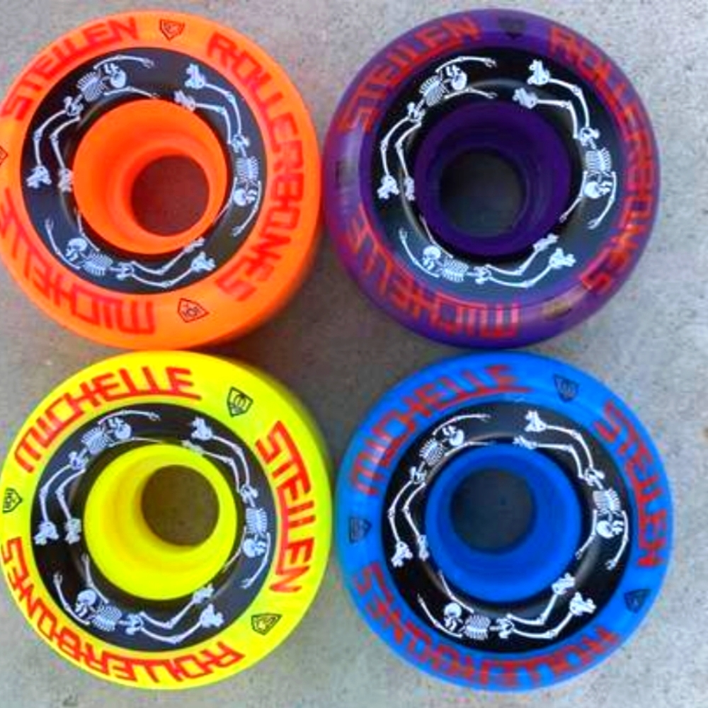 Rollerbones Michelle Steilen Wheels 62mm 101A 4pk Assorted Color
